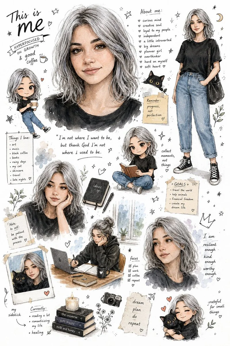 Personal Sketchbook Infographic