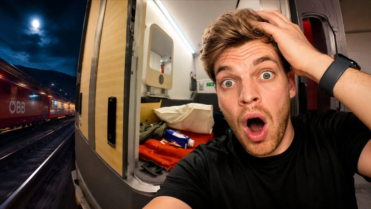 Sleeper Train Night Selfie Thumbnail