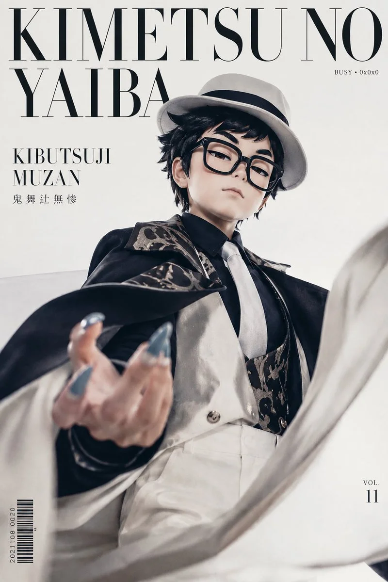 Anime Villain Cosplay Magazine Cover