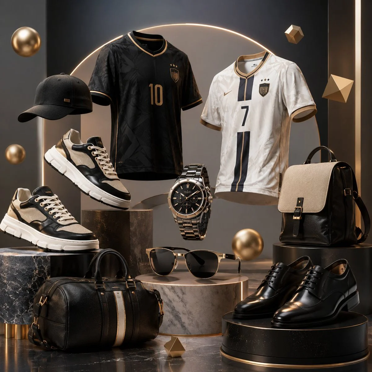 Luxury 3D Fashion Product Showcase