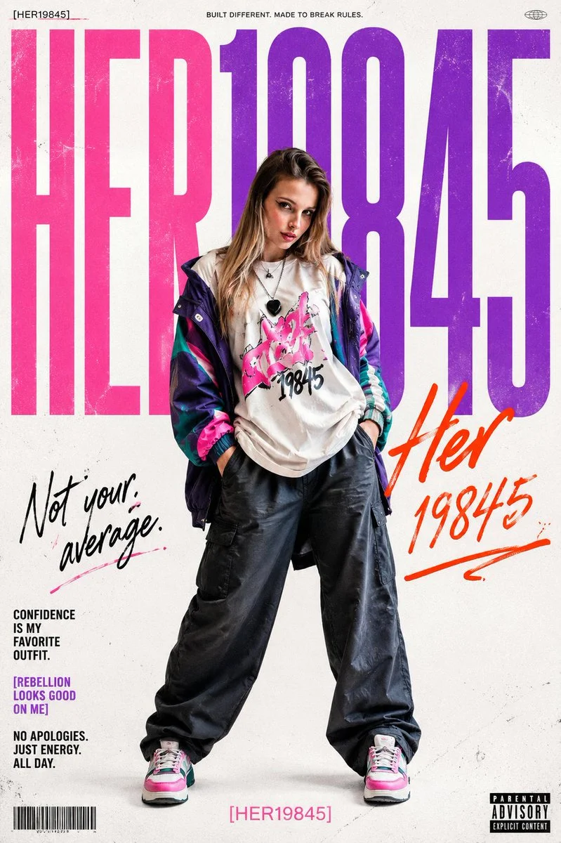 HER19845 Streetwear Magazine Cover