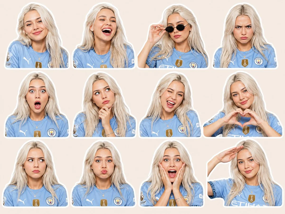 Football Jersey Sticker Pack