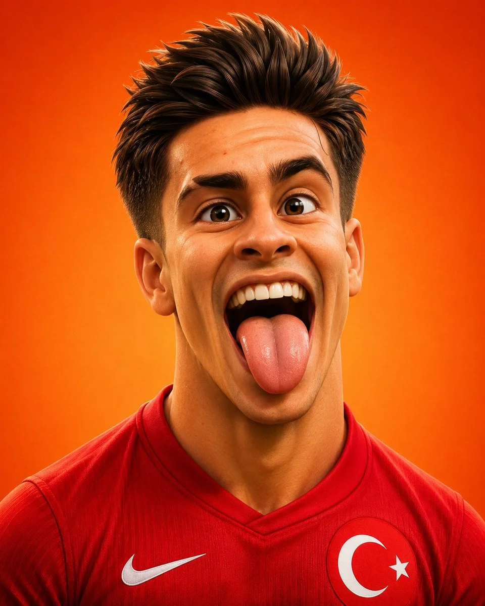 Exaggerated 3D CGI Cartoon Portrait