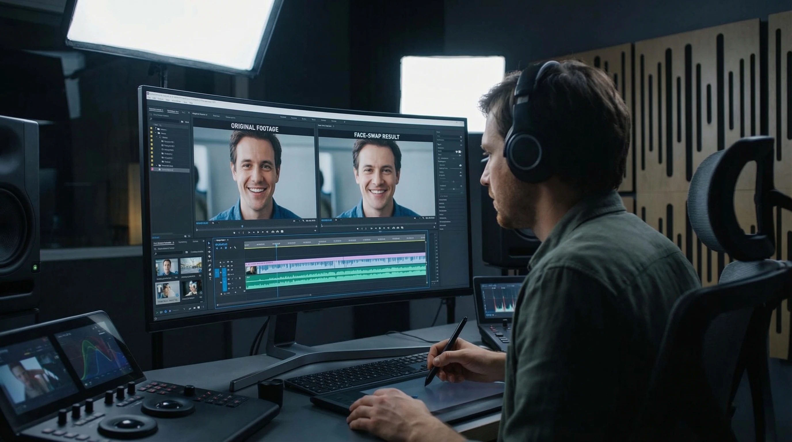 Ein Gesicht in ein Video einfügen feature 1