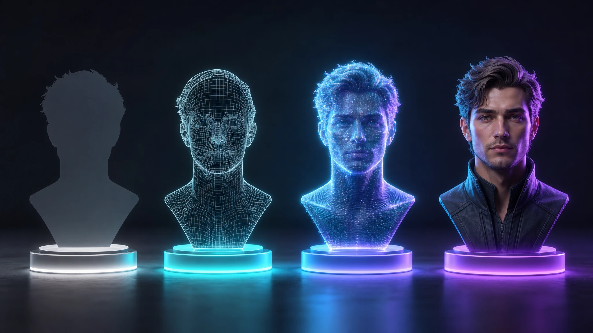 Four Avatar Tiers from Photo to Ultra