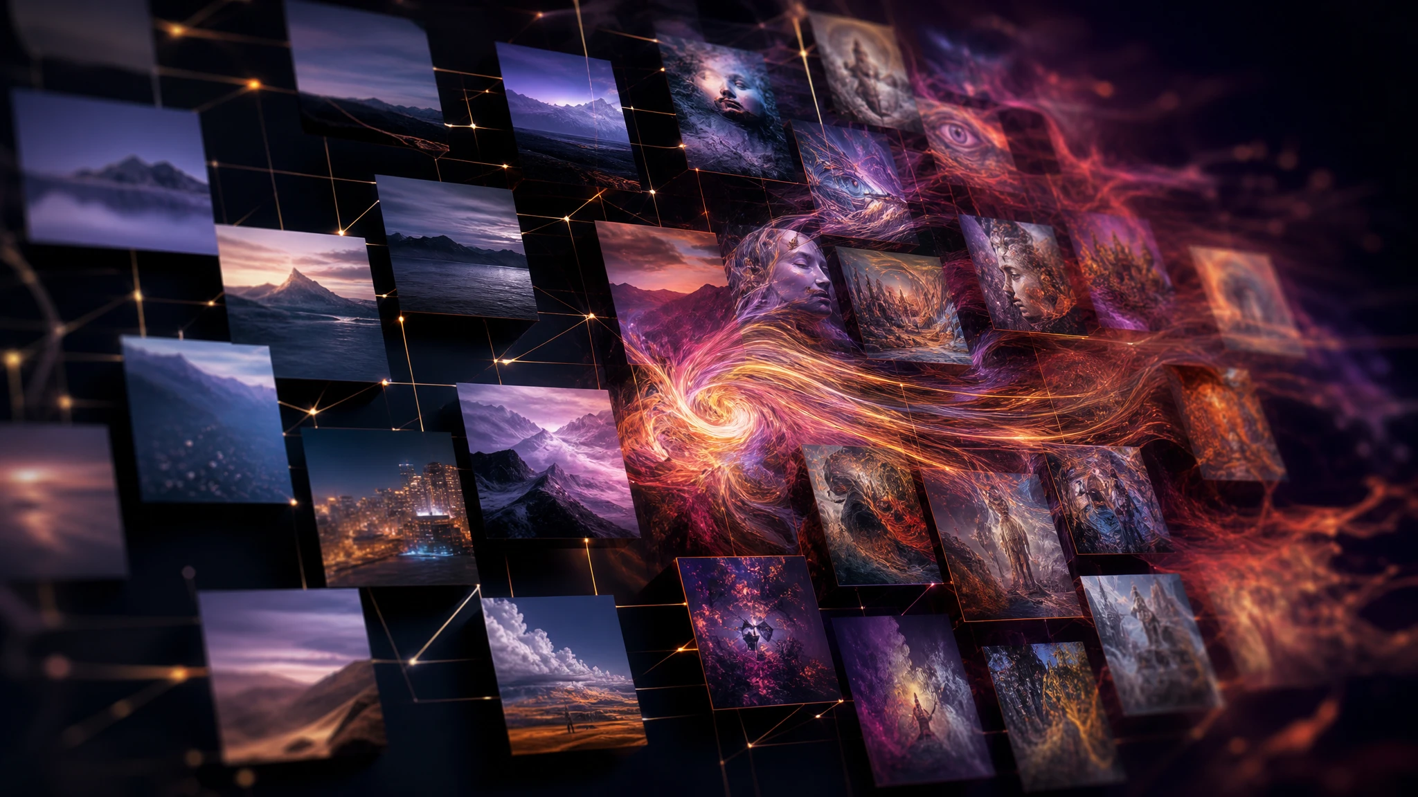Stable Diffusion Visuals + Stock Footage