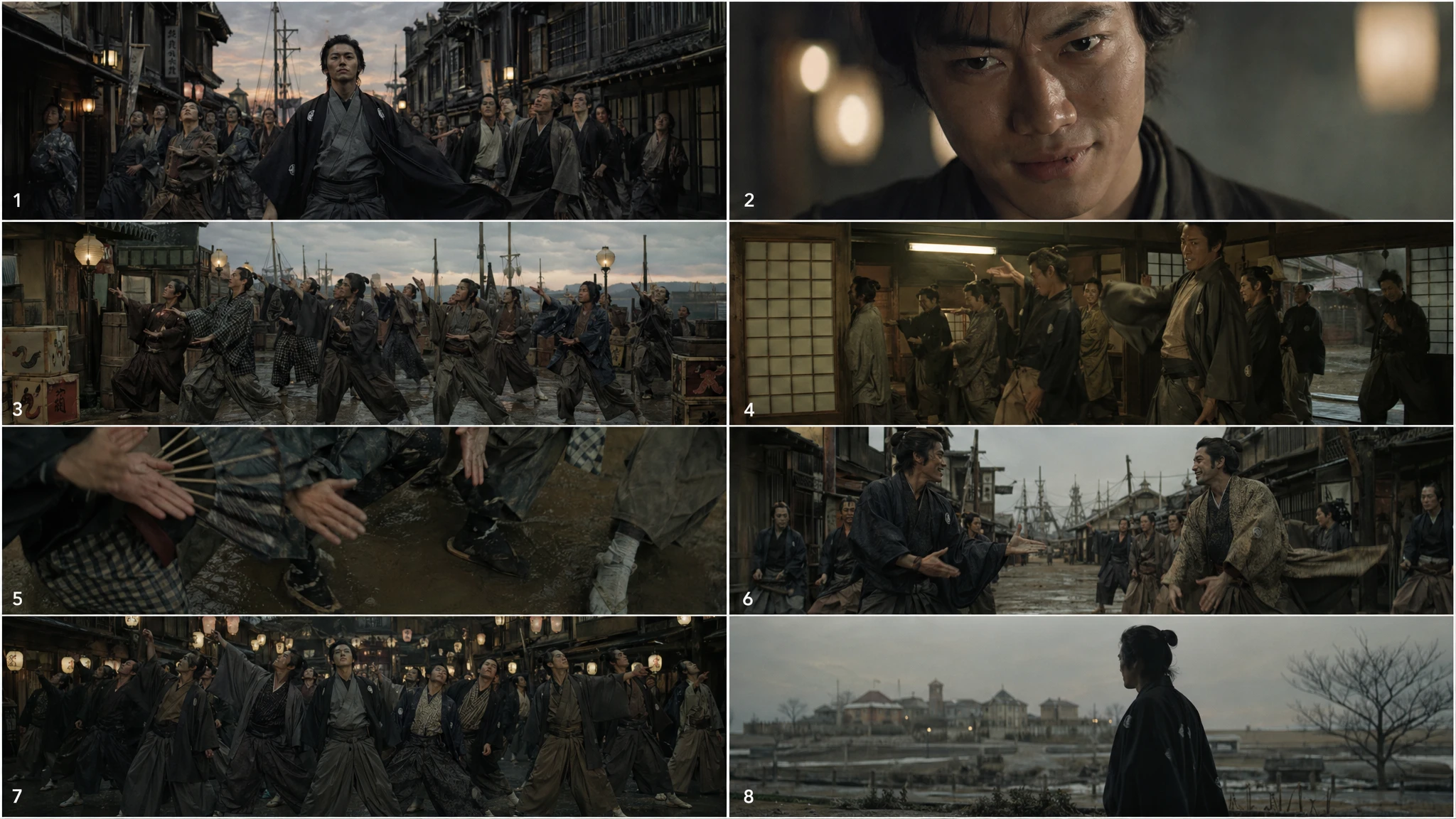 Comic / Storyboard - 1980s Japanese Film Style Storyboard