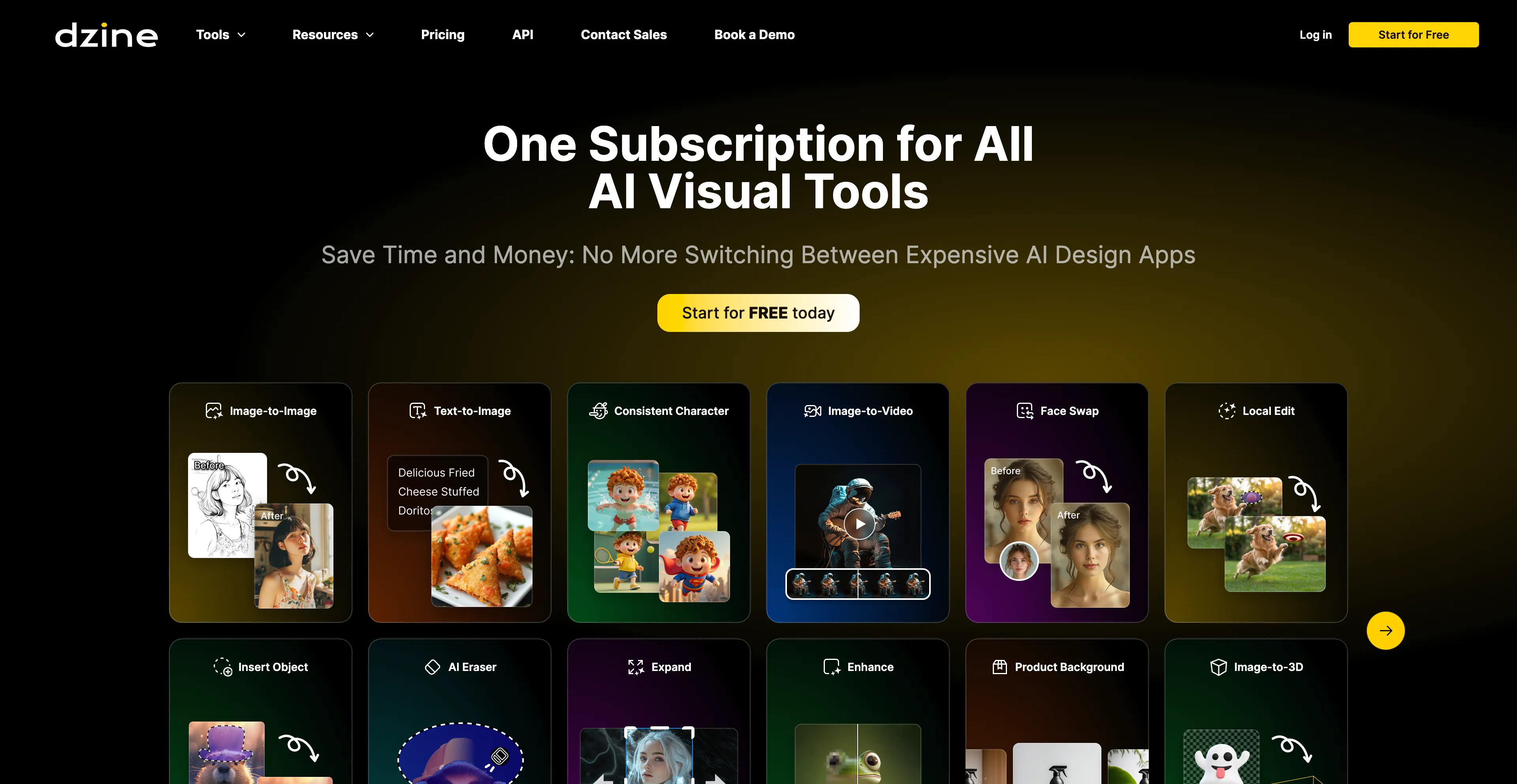 Generación integral de imágenes y gráficos