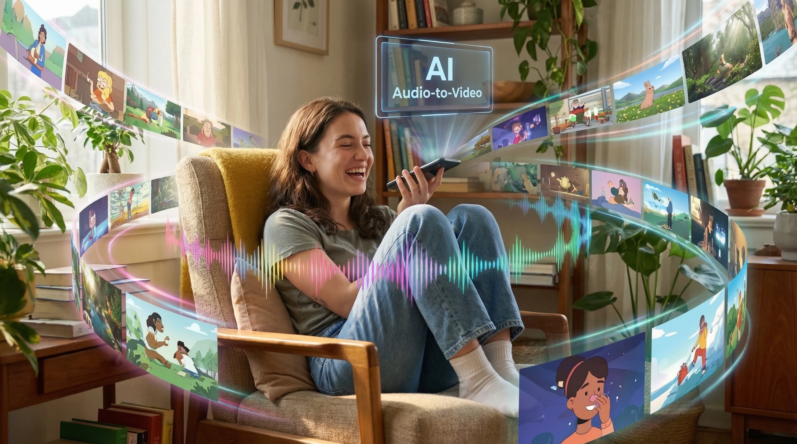 free ai video generator from audio feature 1