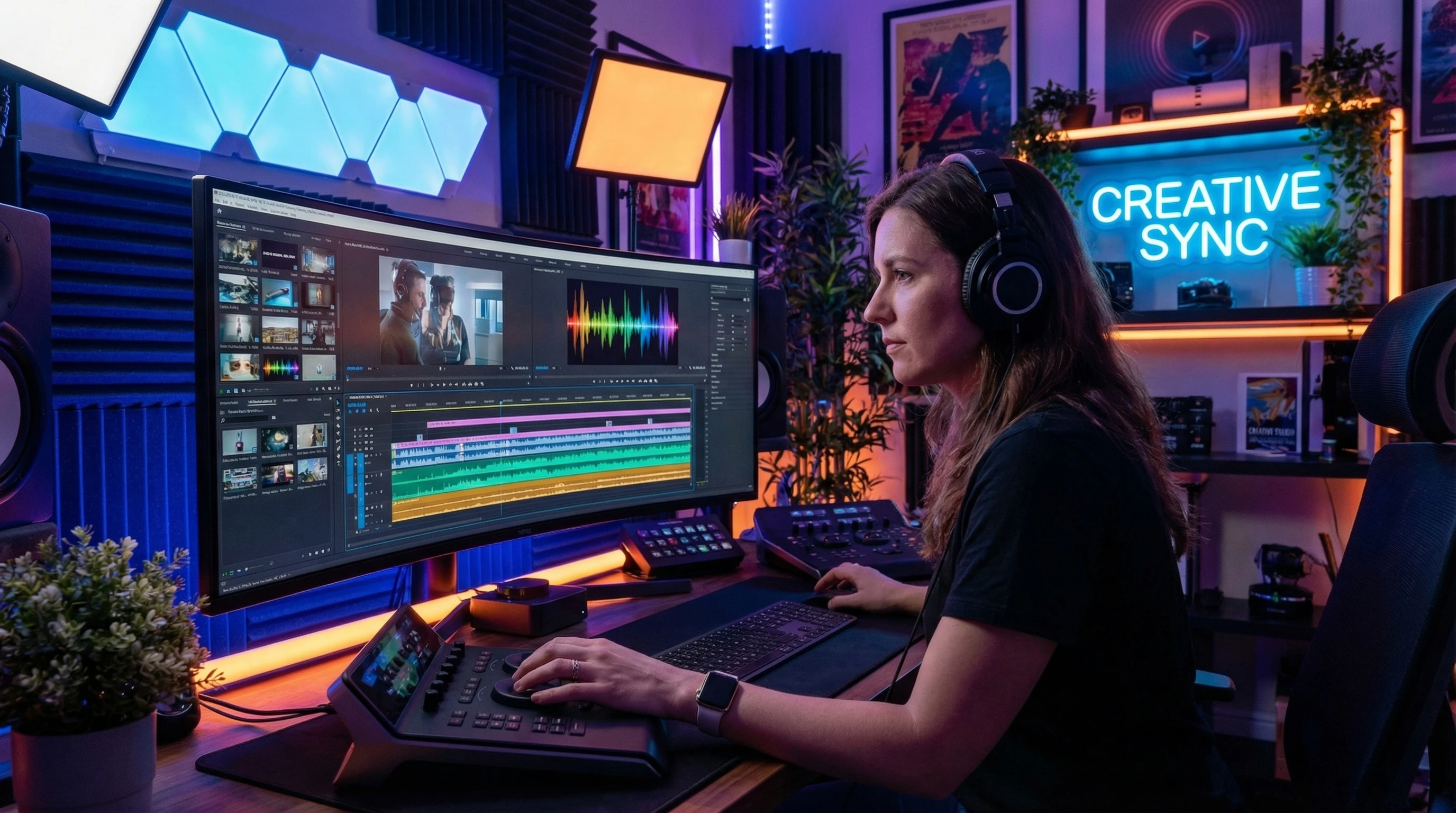 free ai video generator from audio feature 2