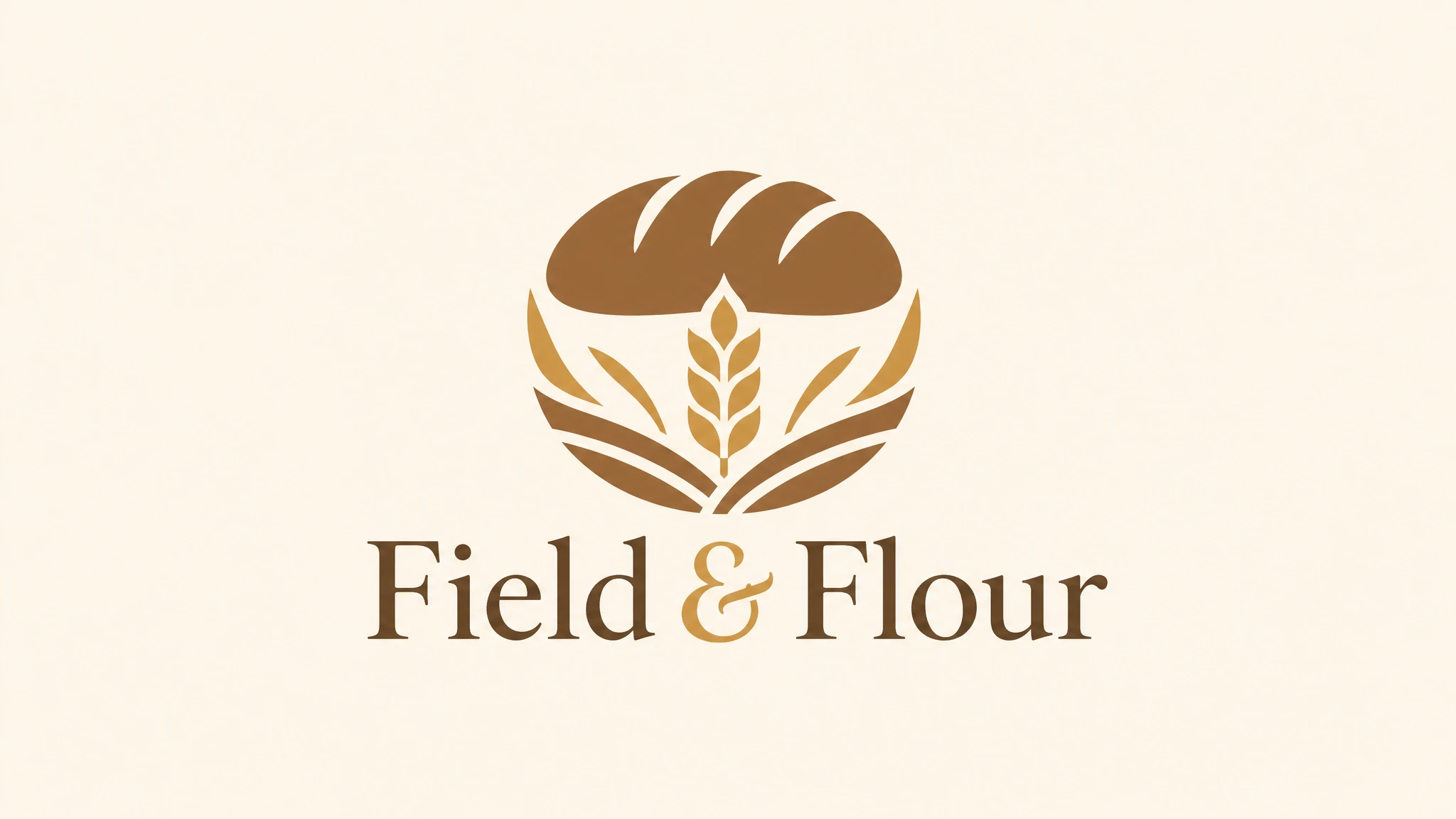 GPT Image 2 logo generation — four variants of a bakery mark, flat vector style on plain background