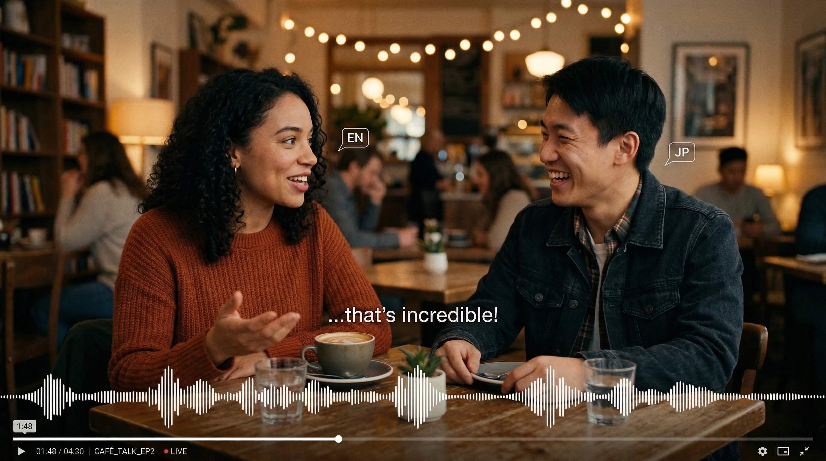 Integrated Multilingual Audio with Lip-Sync