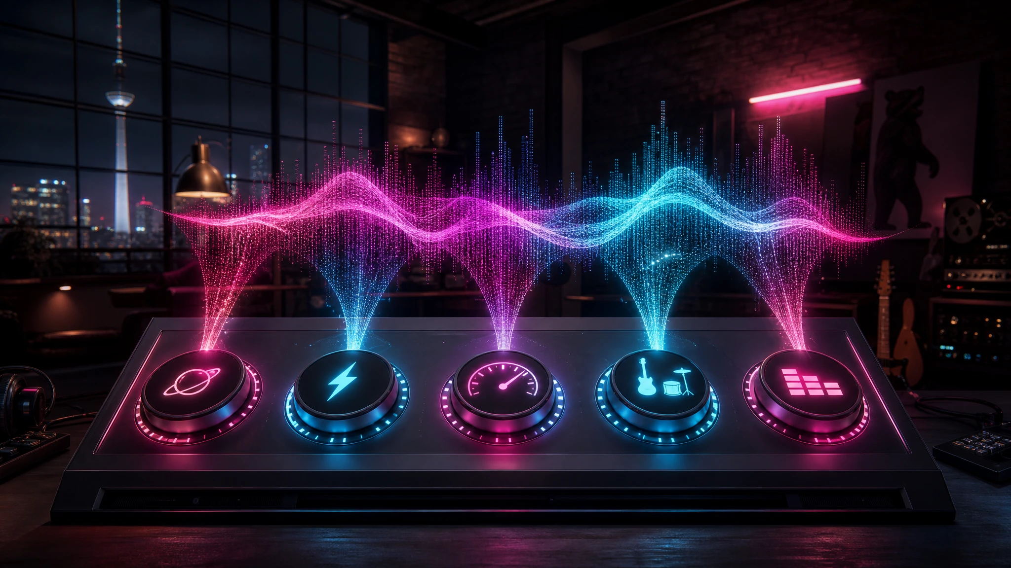 AI-Musik-Generator mit Strukturkontrollen