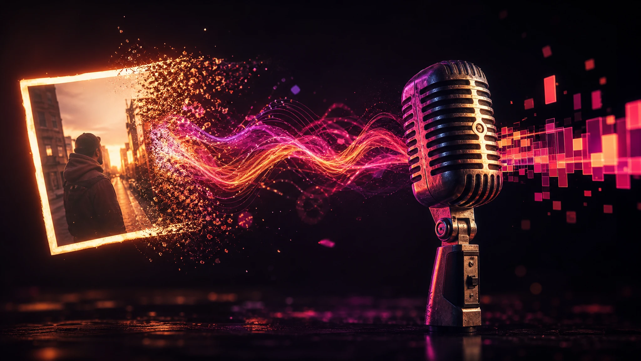 Photo-to-Music and Text-to-Rap