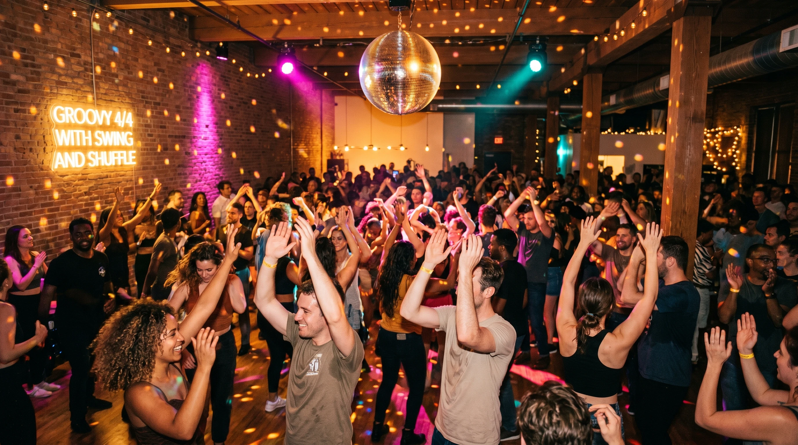 جروفي 4/4 مع سعاة وتأرجح