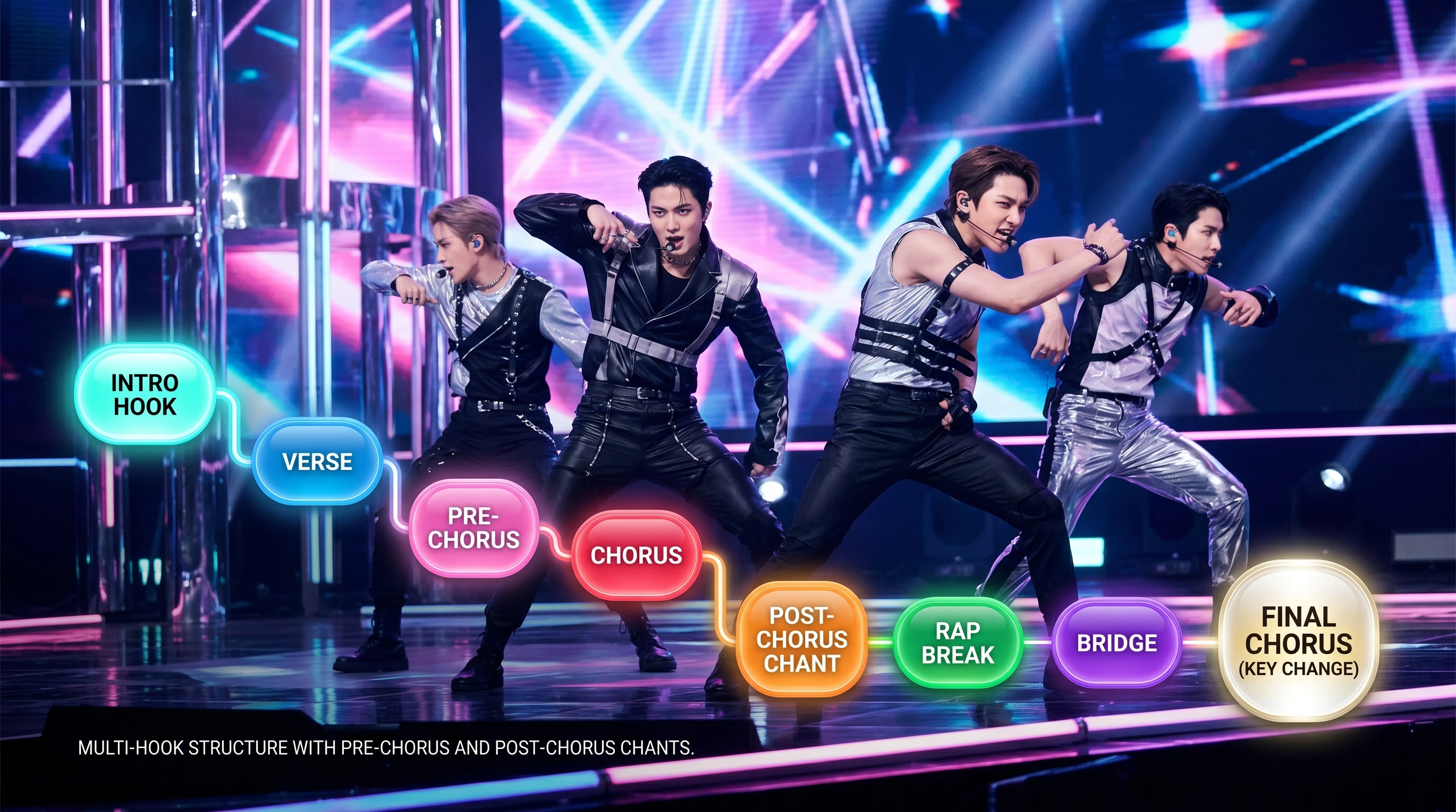 هيكل متعدد الهُوكات، ليس مجرد آية‑كورَس