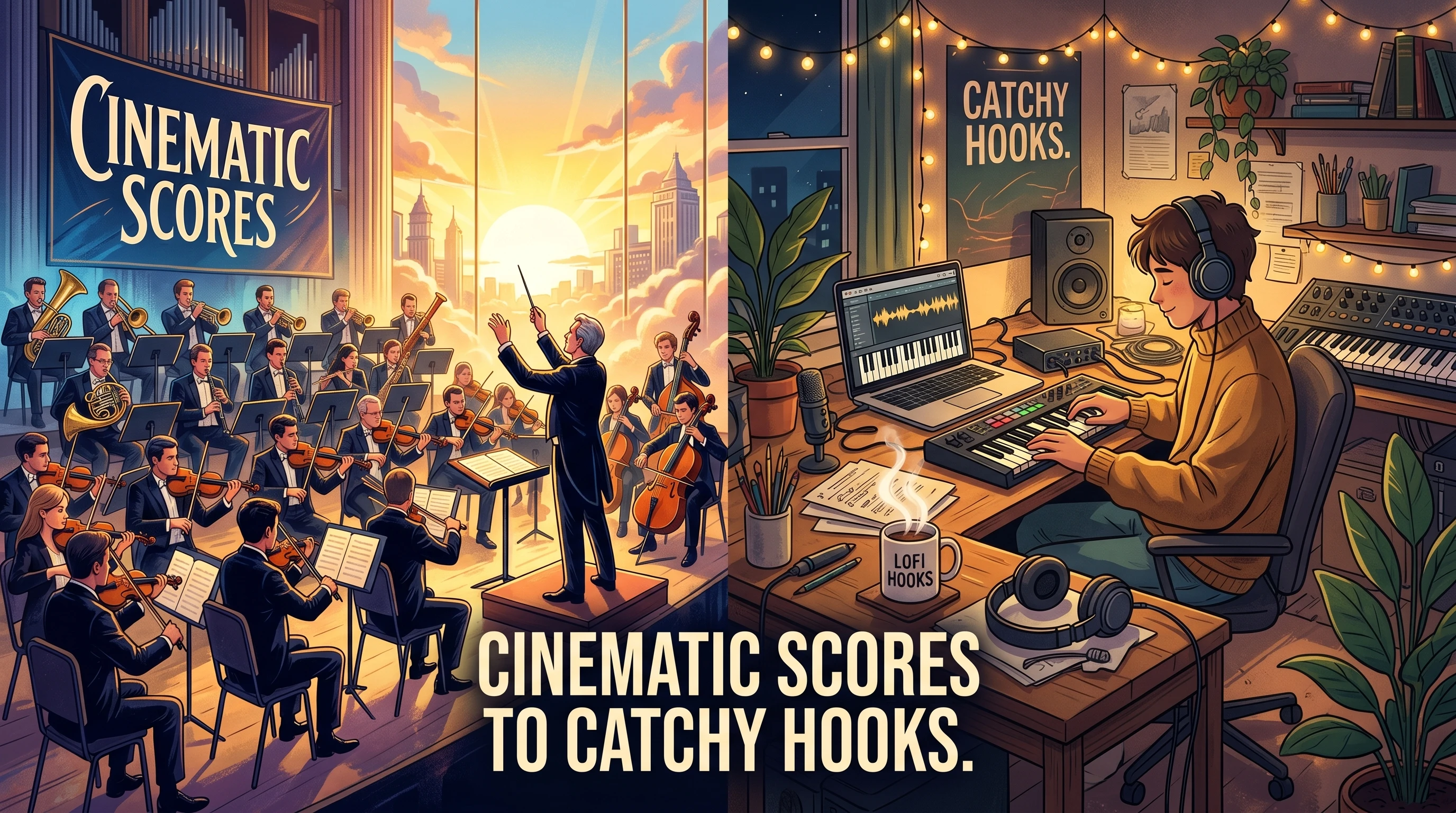 مقاطع سينمائية إلى هوكس جذابة