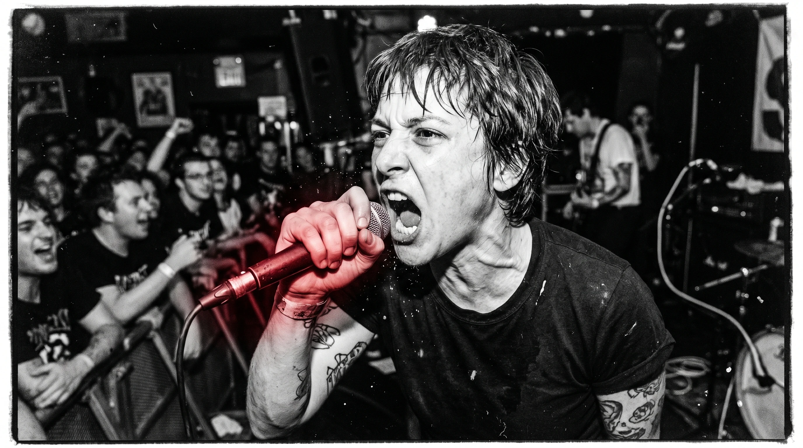 أداء صوتي سافل وخام