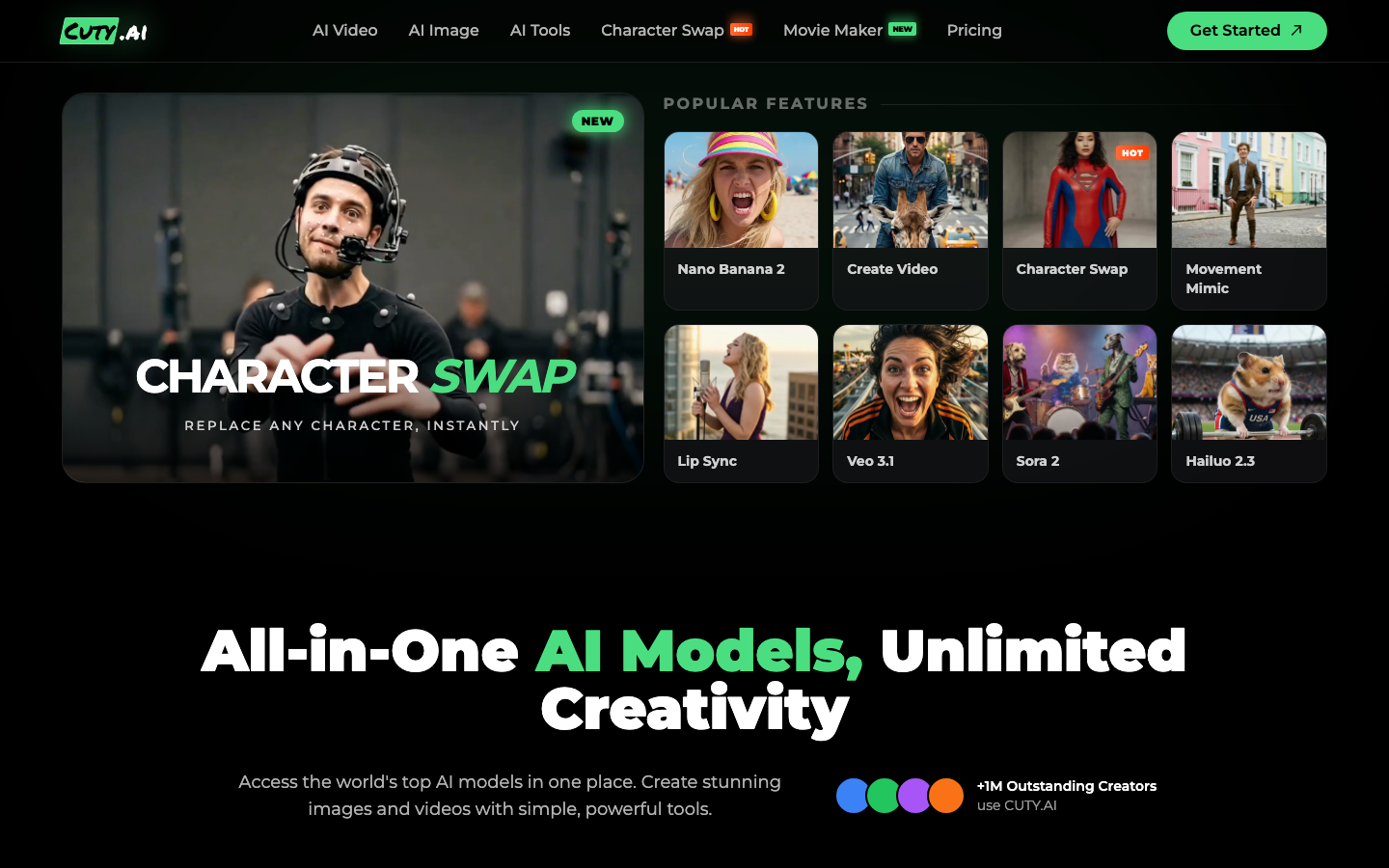 Cuty AI — Lip Sync