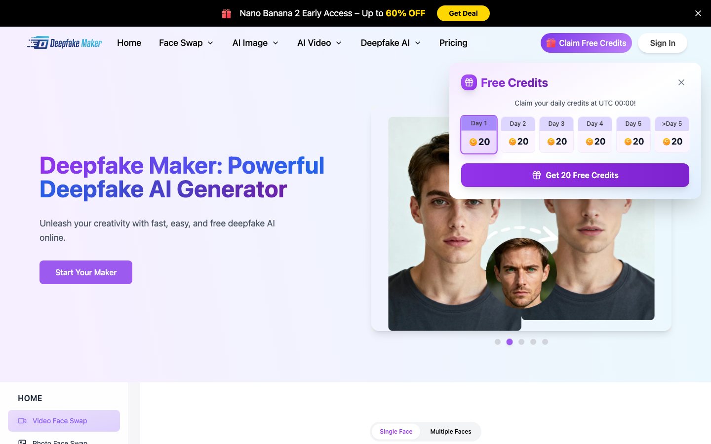 DeepFakeMaker — Character Swap
