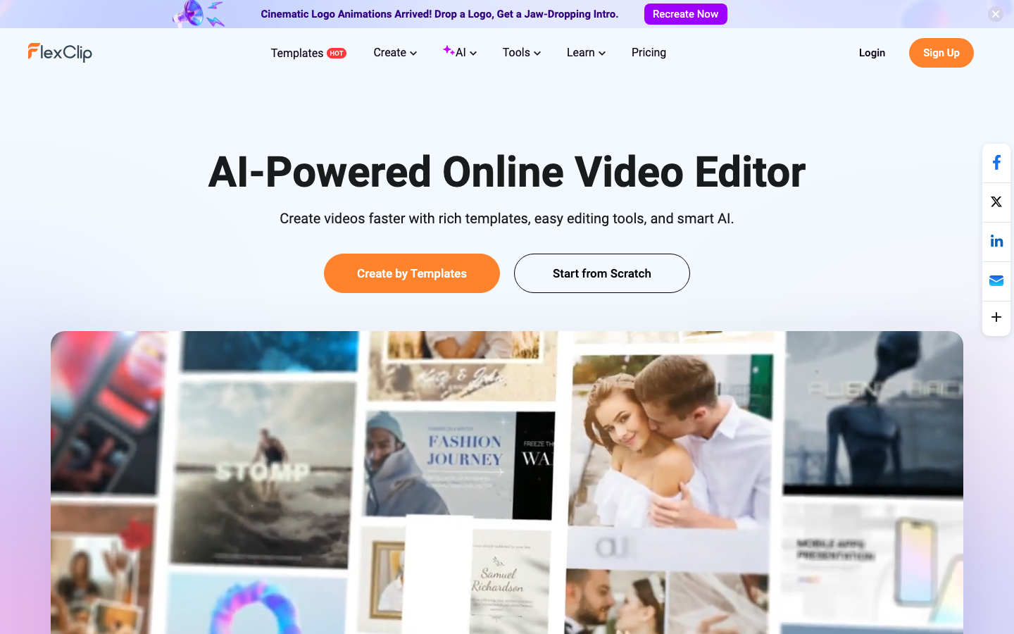 FlexClip — Lip Sync Video Maker
