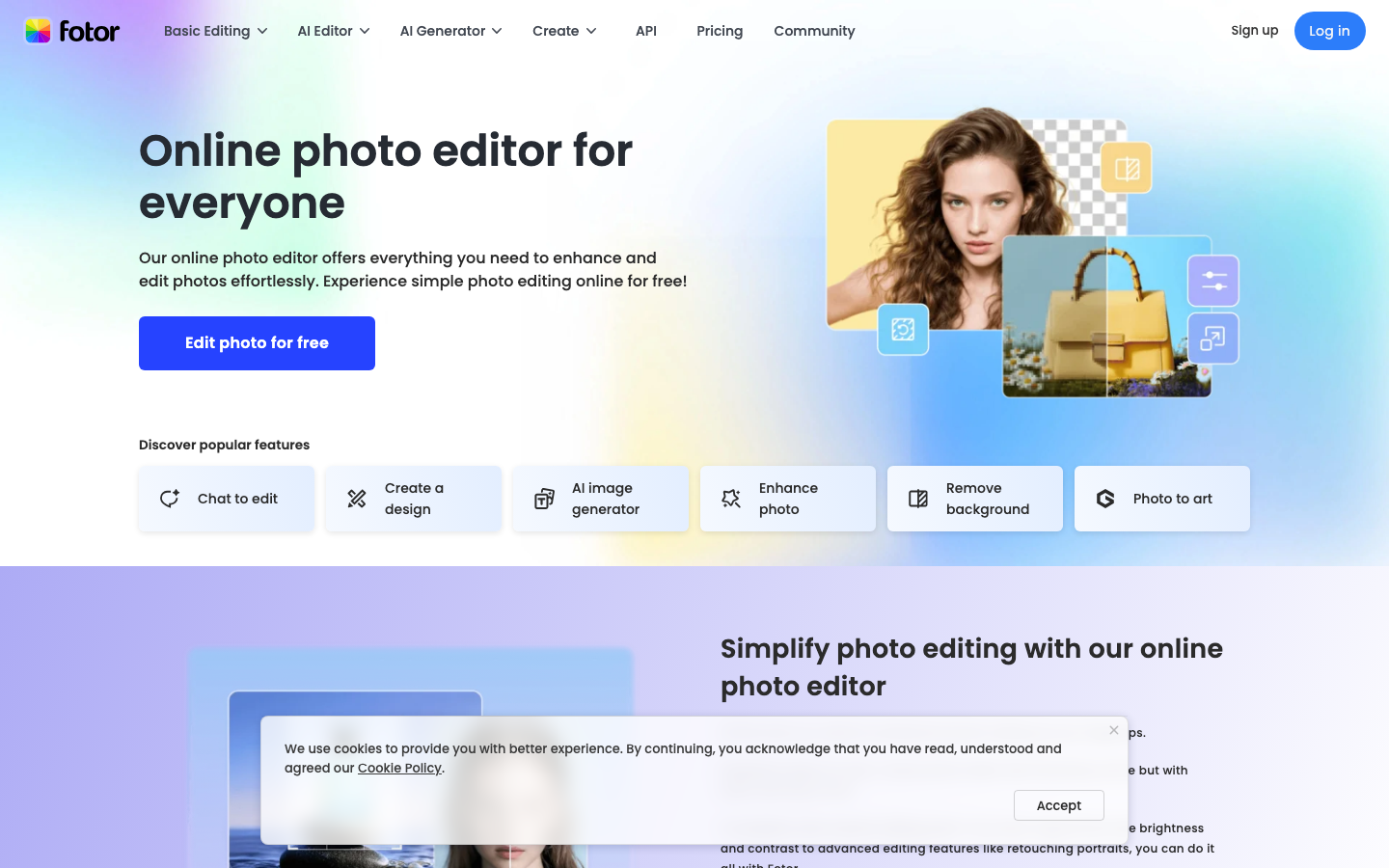 Fotor — AI Image Extender (Outpainting)
