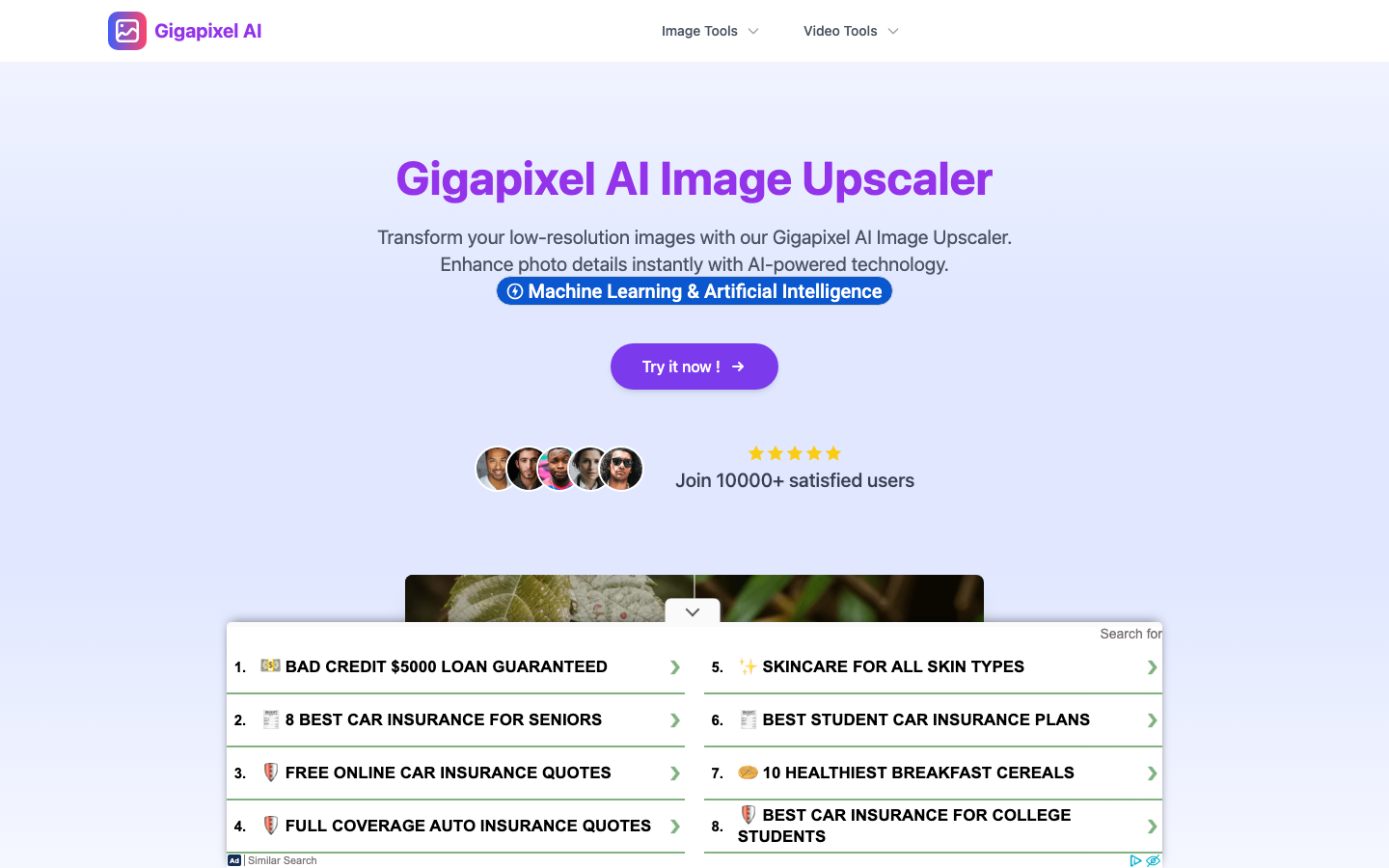 Topaz Gigapixel AI — Image Upscaler & Enhancer