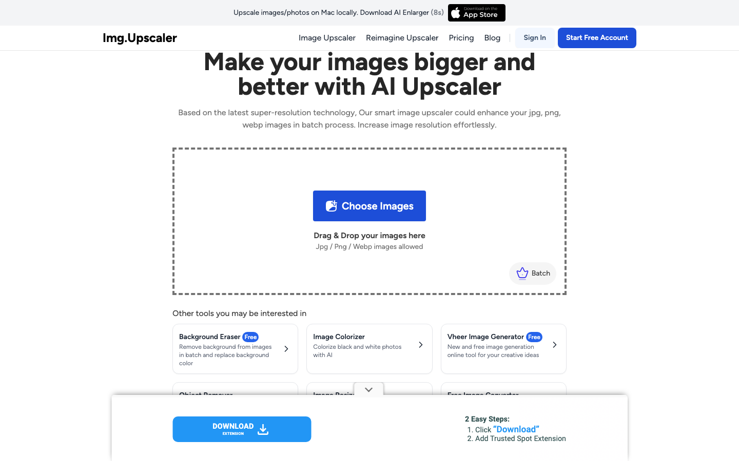 ImgUpscaler — Online Image Upscaler