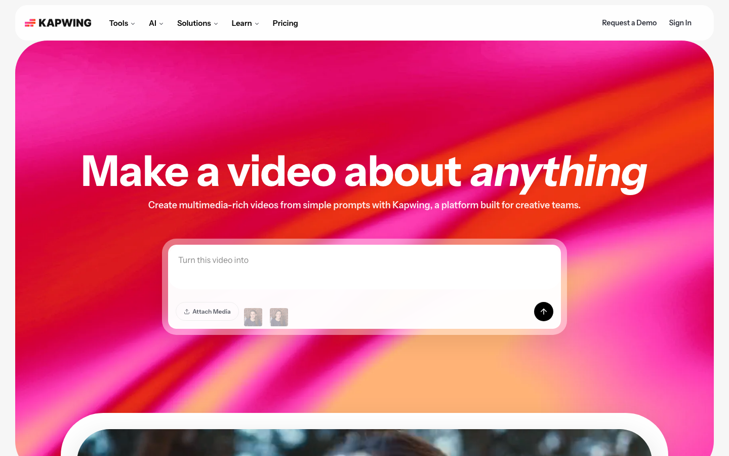 Kapwing — AI Lip Sync