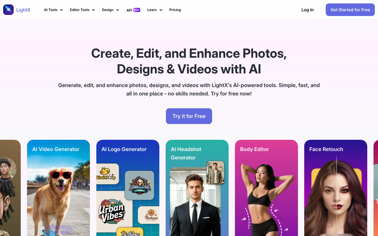 LightX Editor — Blur Image Background