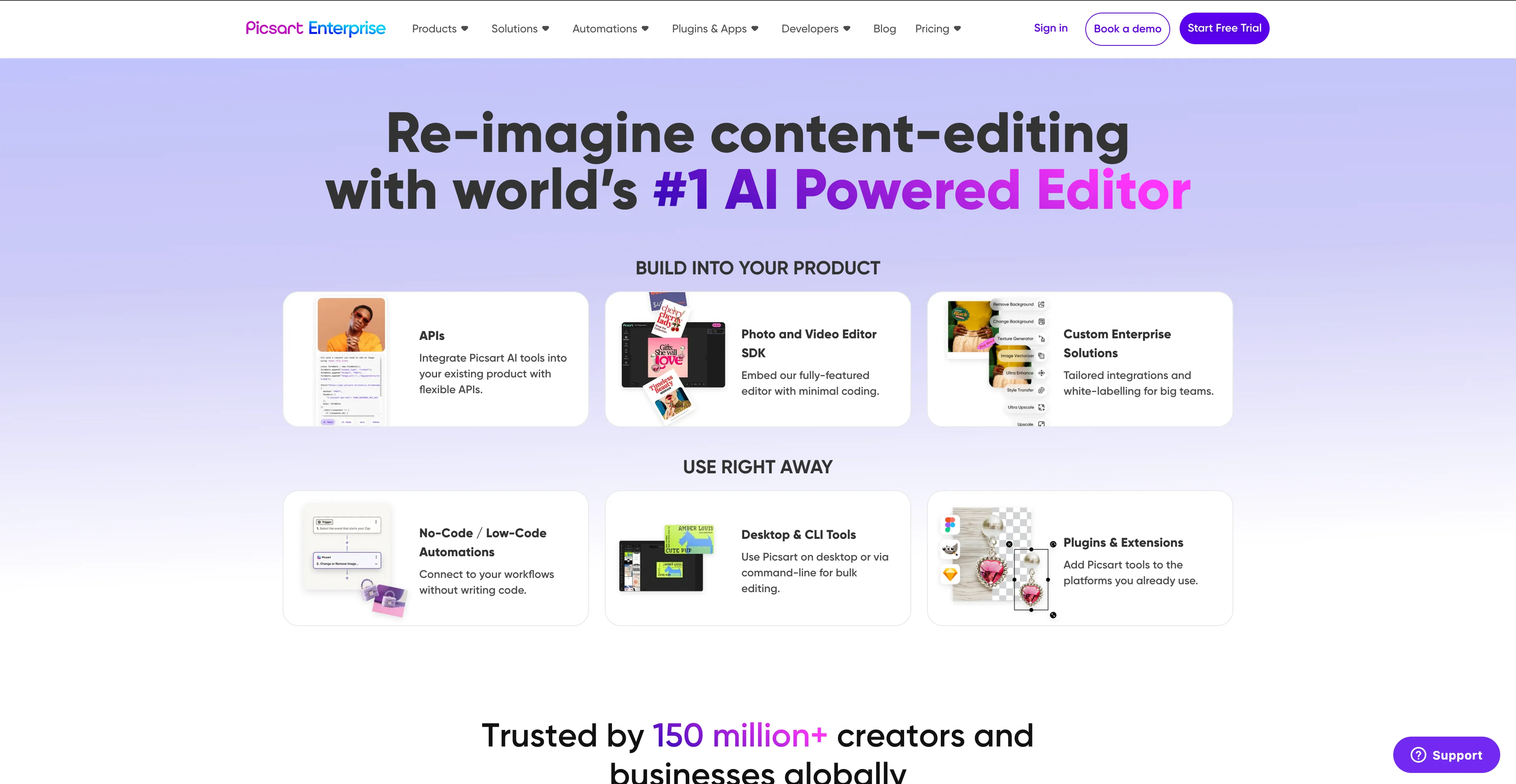 Picsart — Blur Background