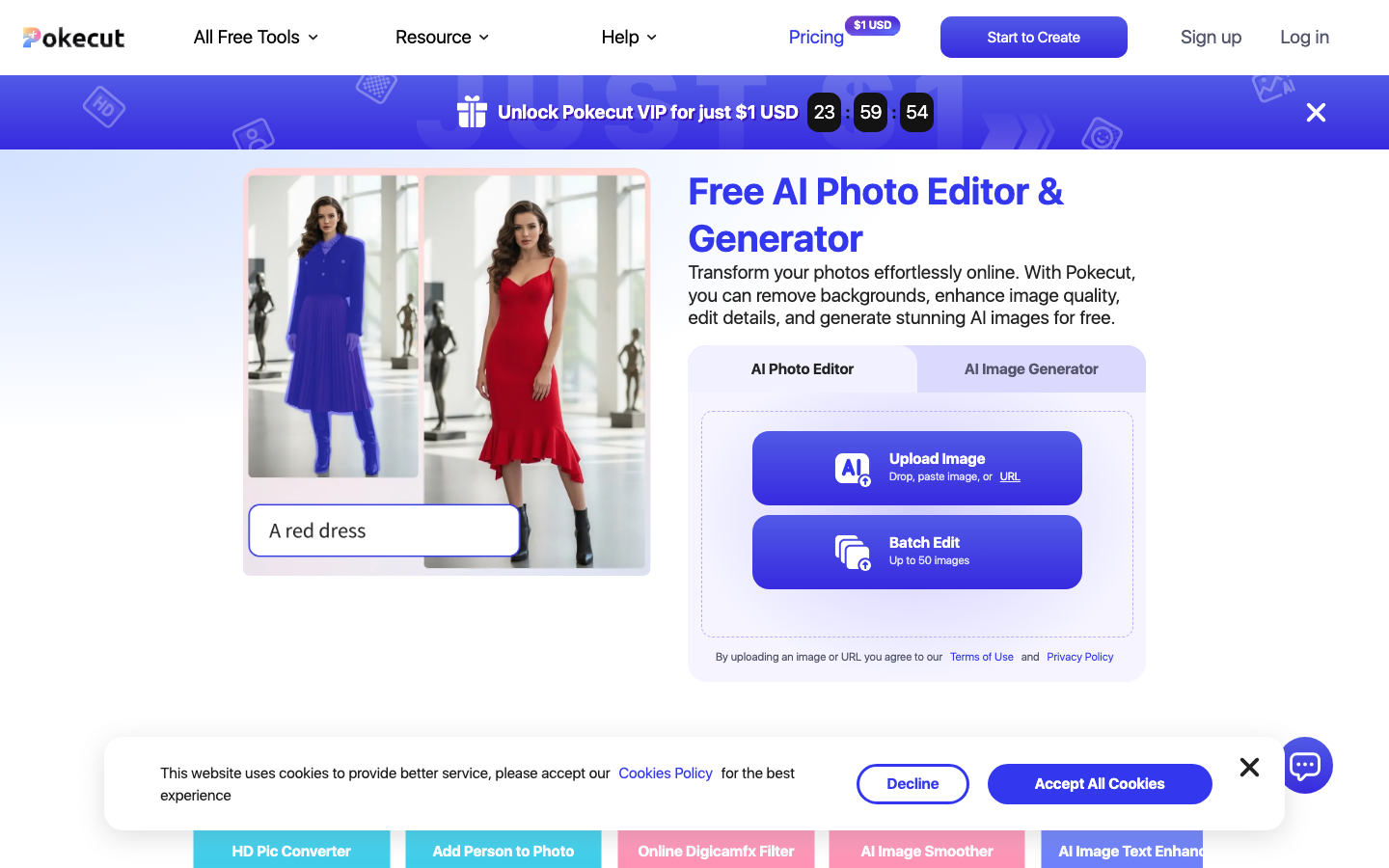 Pokecut — AI Girl Generator