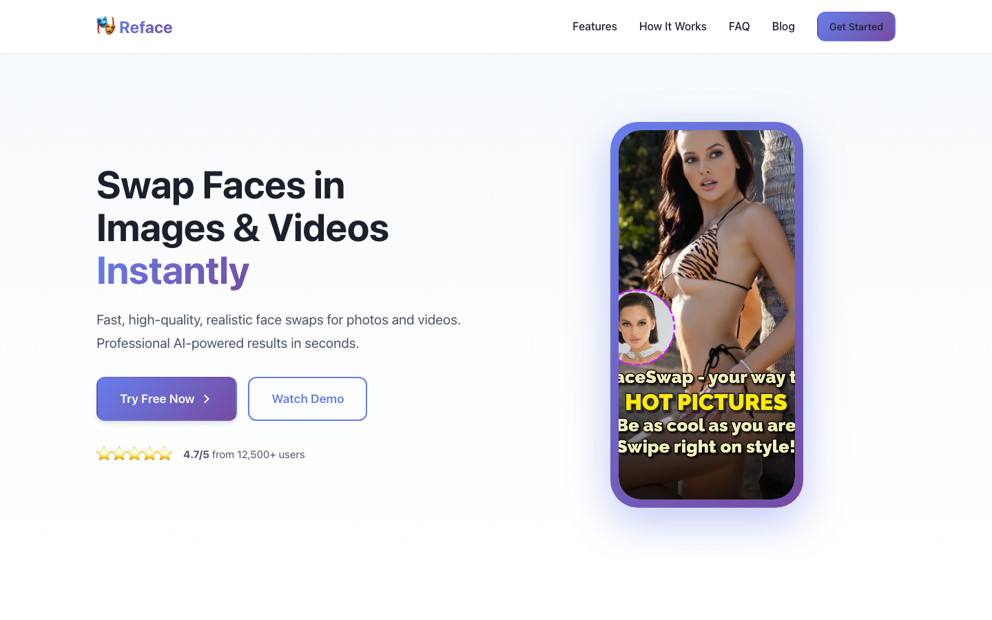 Reface — AI Face Swap