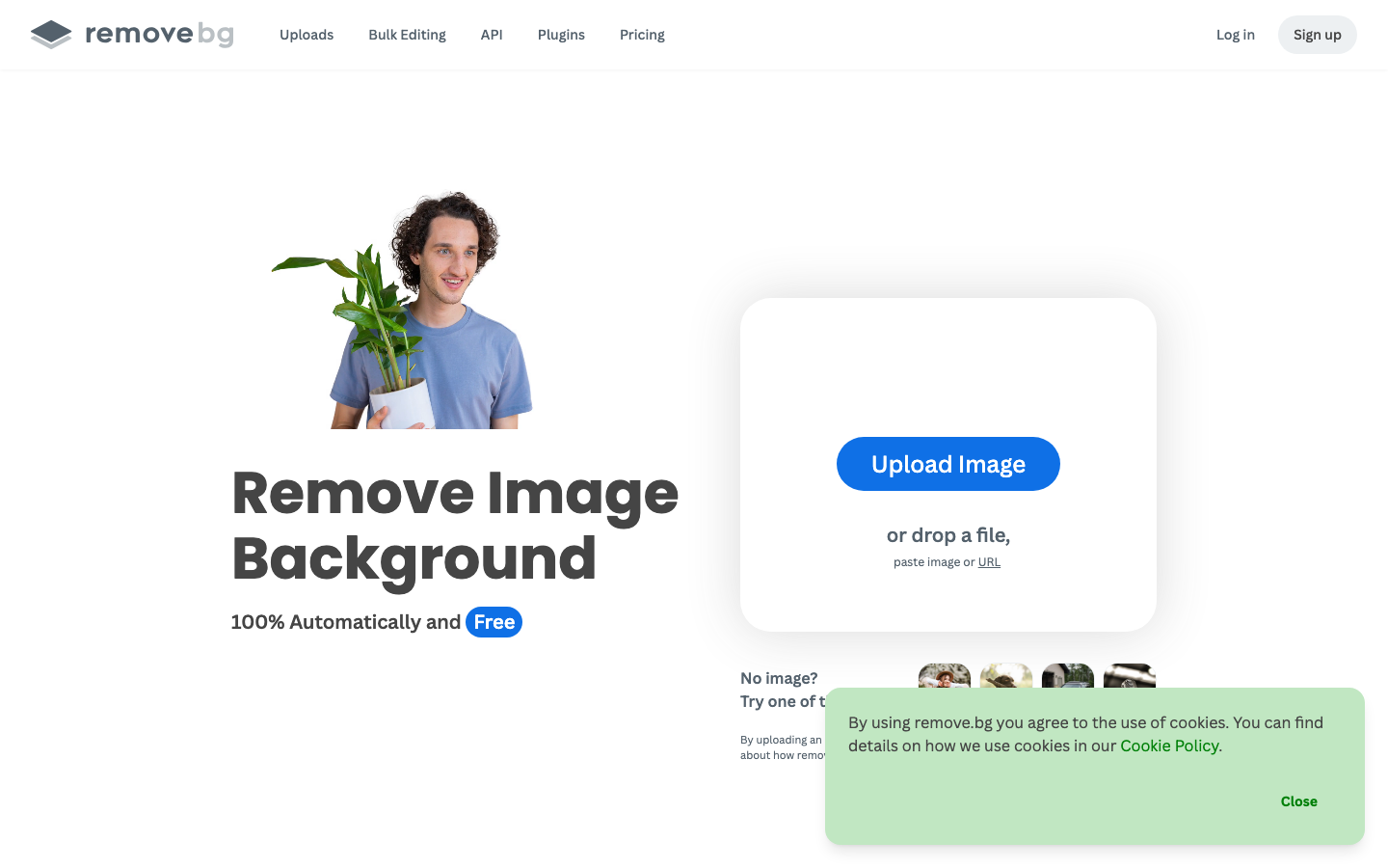 remove.bg — Background Remover