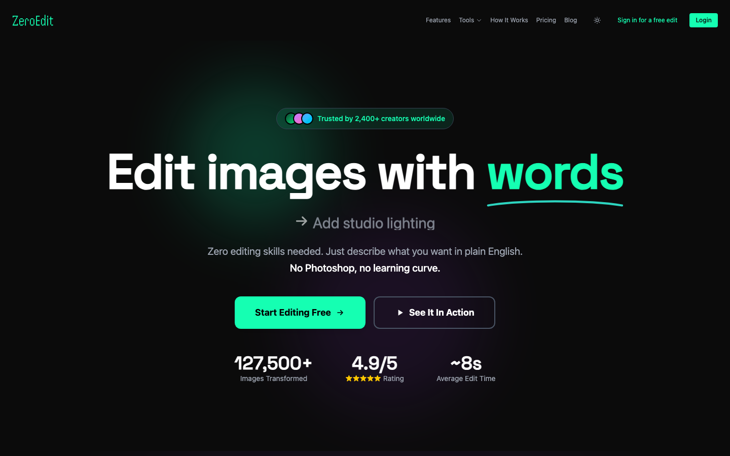ZeroEdit — AI Image Extender & Outpainting