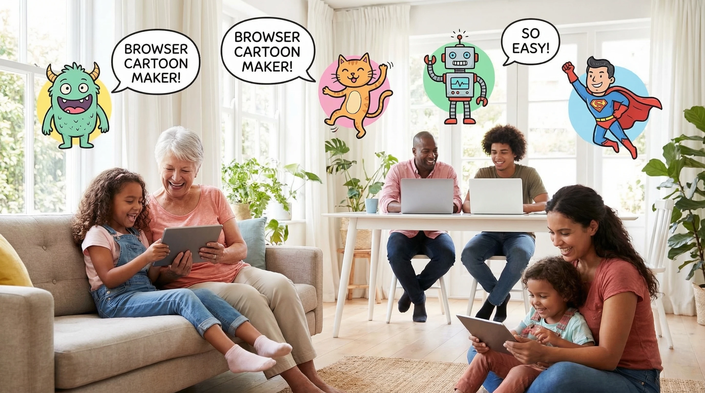 حوّل الصور إلى رسوم كرتونية feature 2